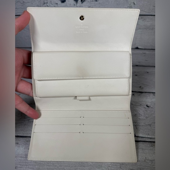 Louis Vuitton Portefeuille Sarah Long Bifold Wallet monogram Vernis leather - Picture 8 of 16